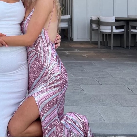 Jovani Pink Prom Dresses - Picture 2 of 4